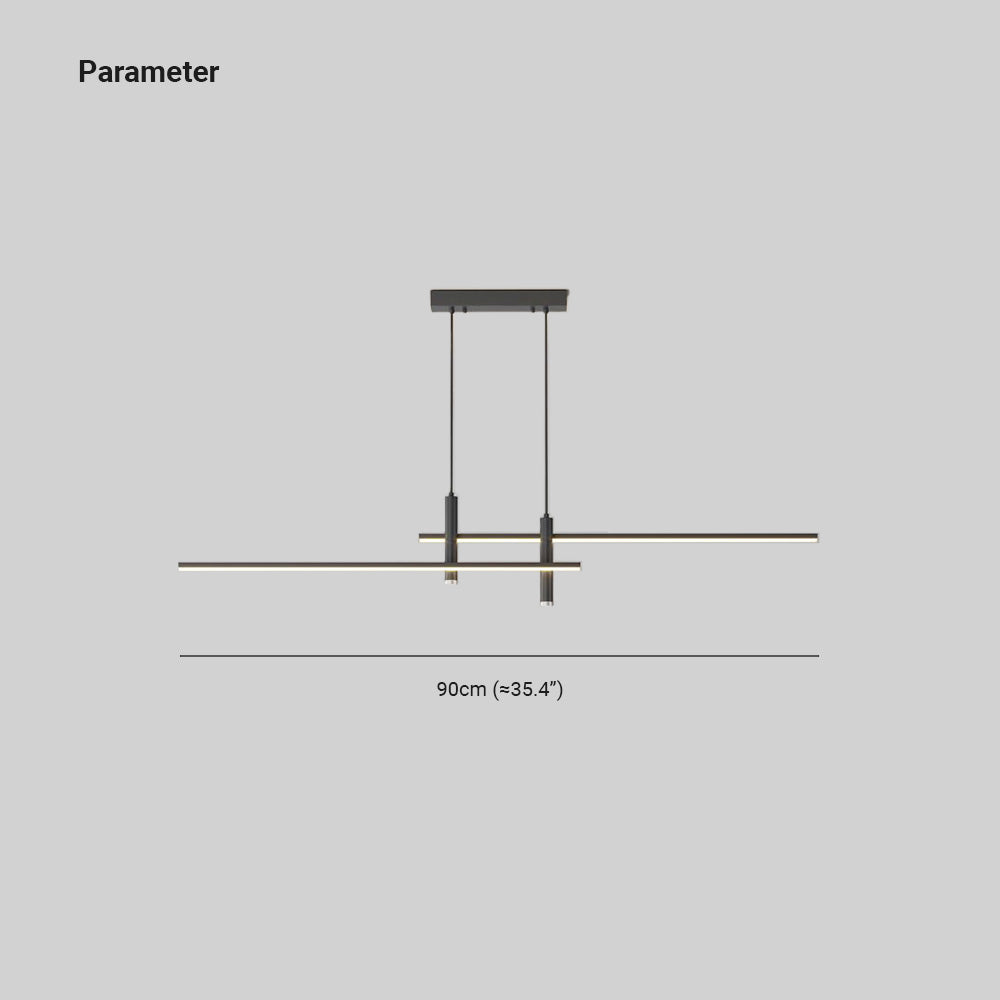 Pria Pendant Light Modern Linear Dining Room