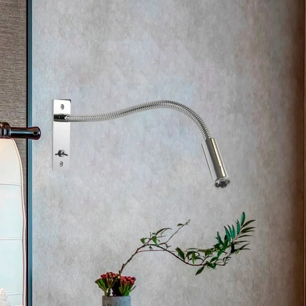 Middag Minimalist Reading Adjustable Spotlight Wall Lamp