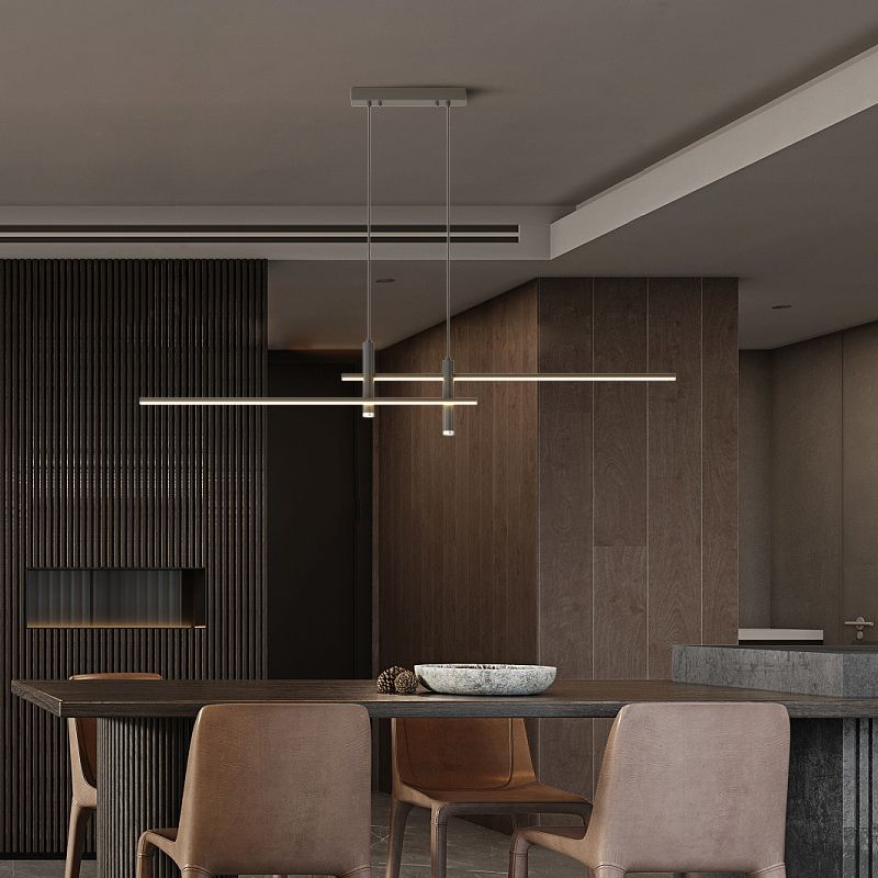 Pria Pendant Light Modern Linear Dining Room