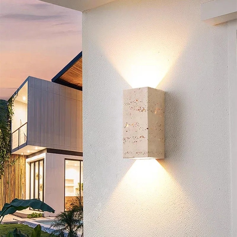 Sabiglow | Modern Wabi-Sabi LED Wall Light for Indoor & Outdoor Use