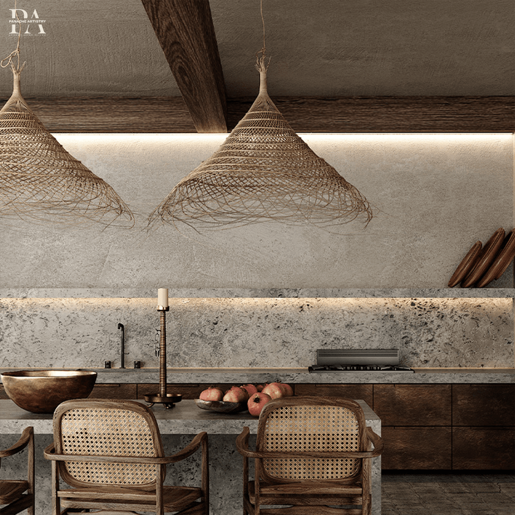 Retro Woven Chandelier