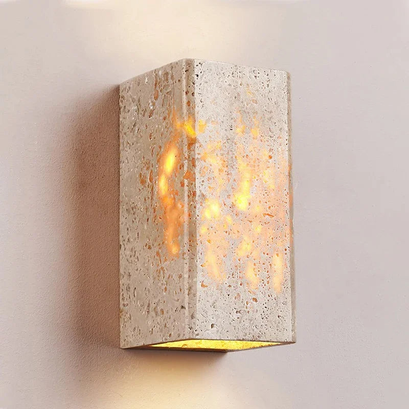 Sabiglow | Modern Wabi-Sabi LED Wall Light for Indoor & Outdoor Use