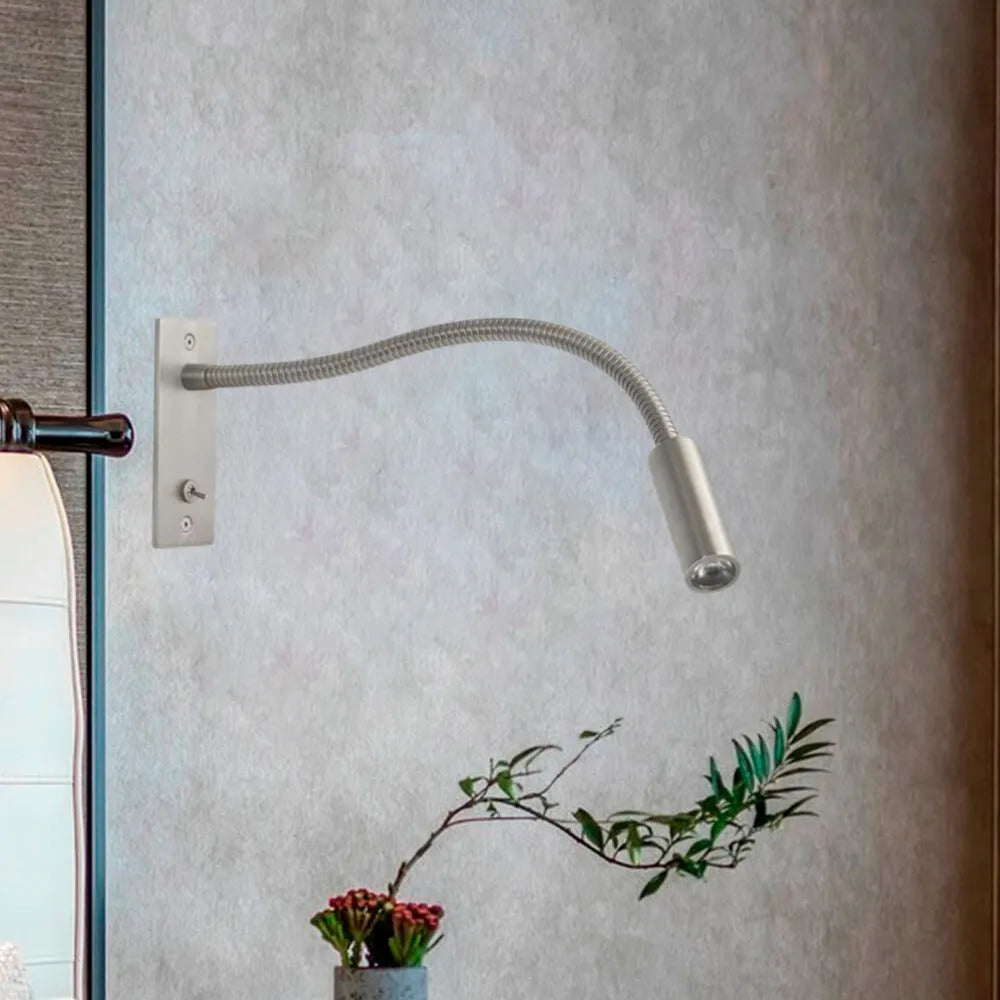 Middag Minimalist Reading Adjustable Spotlight Wall Lamp