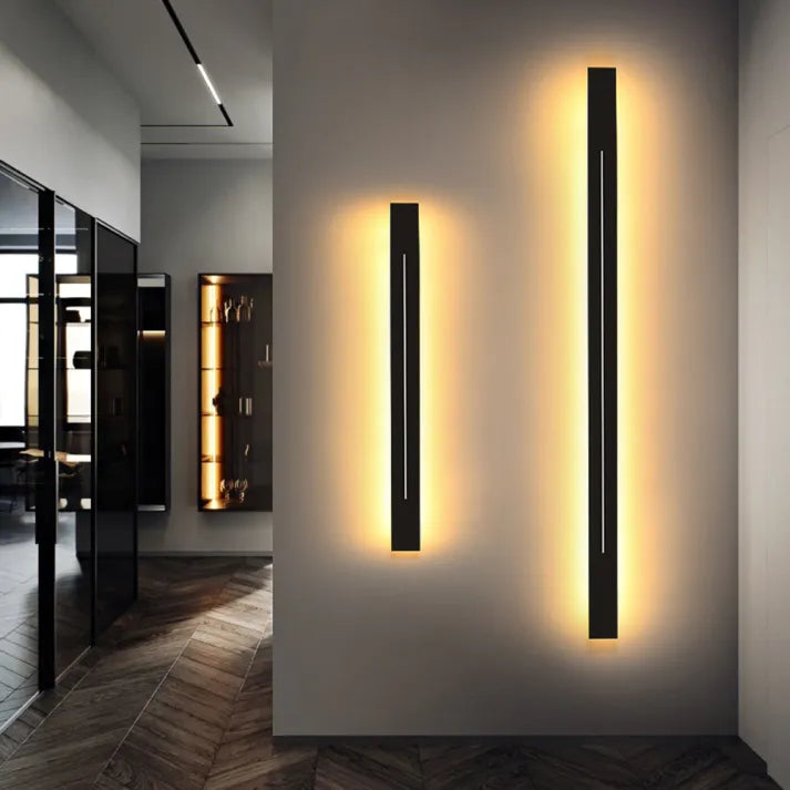 Adjustable Brightness Rectangular LED Wall Sconce – Modern Design with Energy-Saving Technology