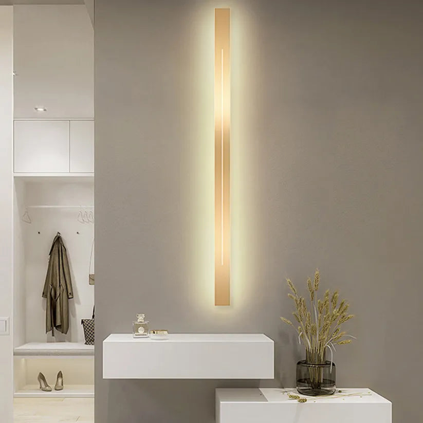 Adjustable Brightness Rectangular LED Wall Sconce – Modern Design with Energy-Saving Technology