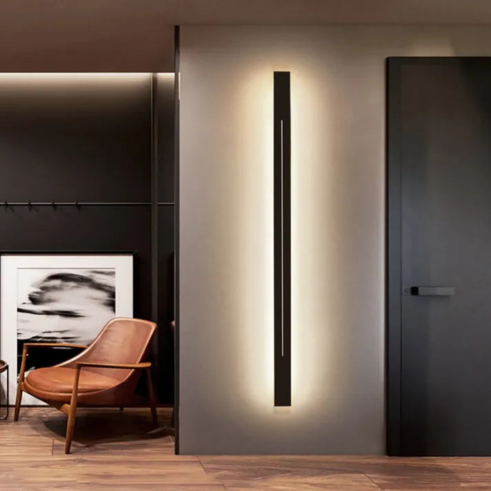 Adjustable Brightness Rectangular LED Wall Sconce – Modern Design with Energy-Saving Technology