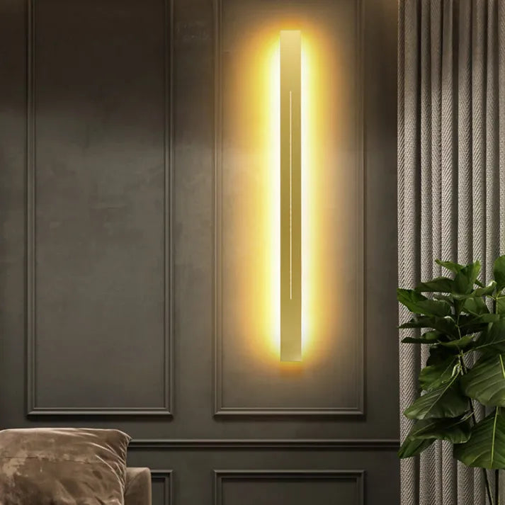 Adjustable Brightness Rectangular LED Wall Sconce – Modern Design with Energy-Saving Technology