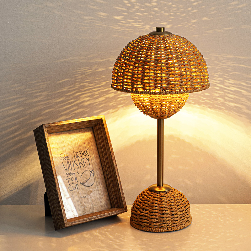 Bamboo LED Table Lamp