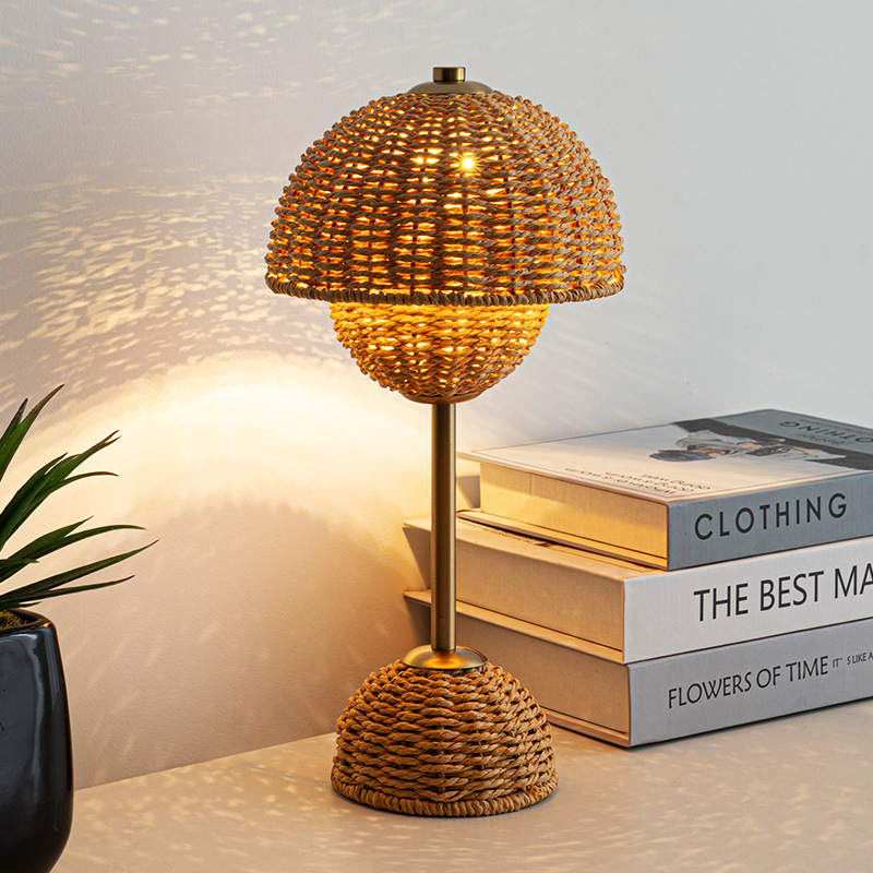 Bamboo LED Table Lamp