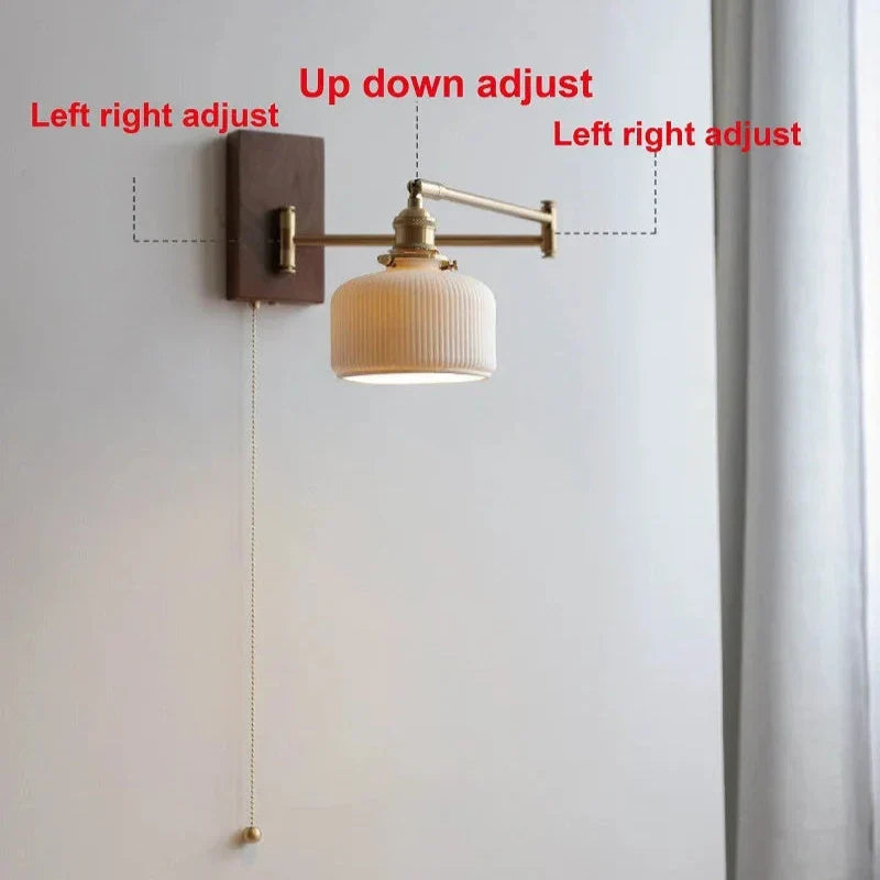 Elegant Ceramic Wall Lamp for Home