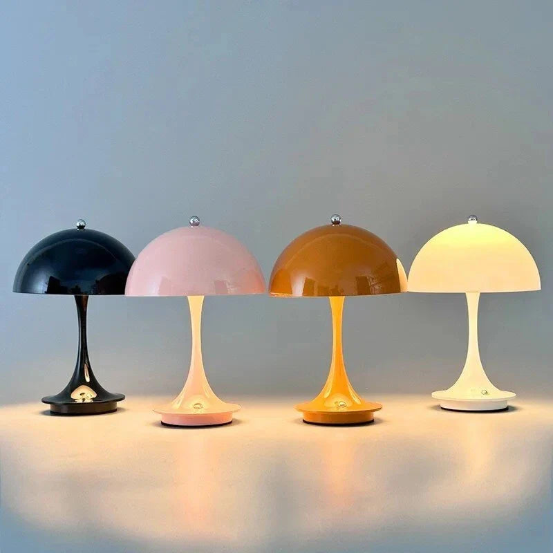Cordless LED Table Lamp with Dimmable Brightness – Rechargeable and Portable Lighting Solution