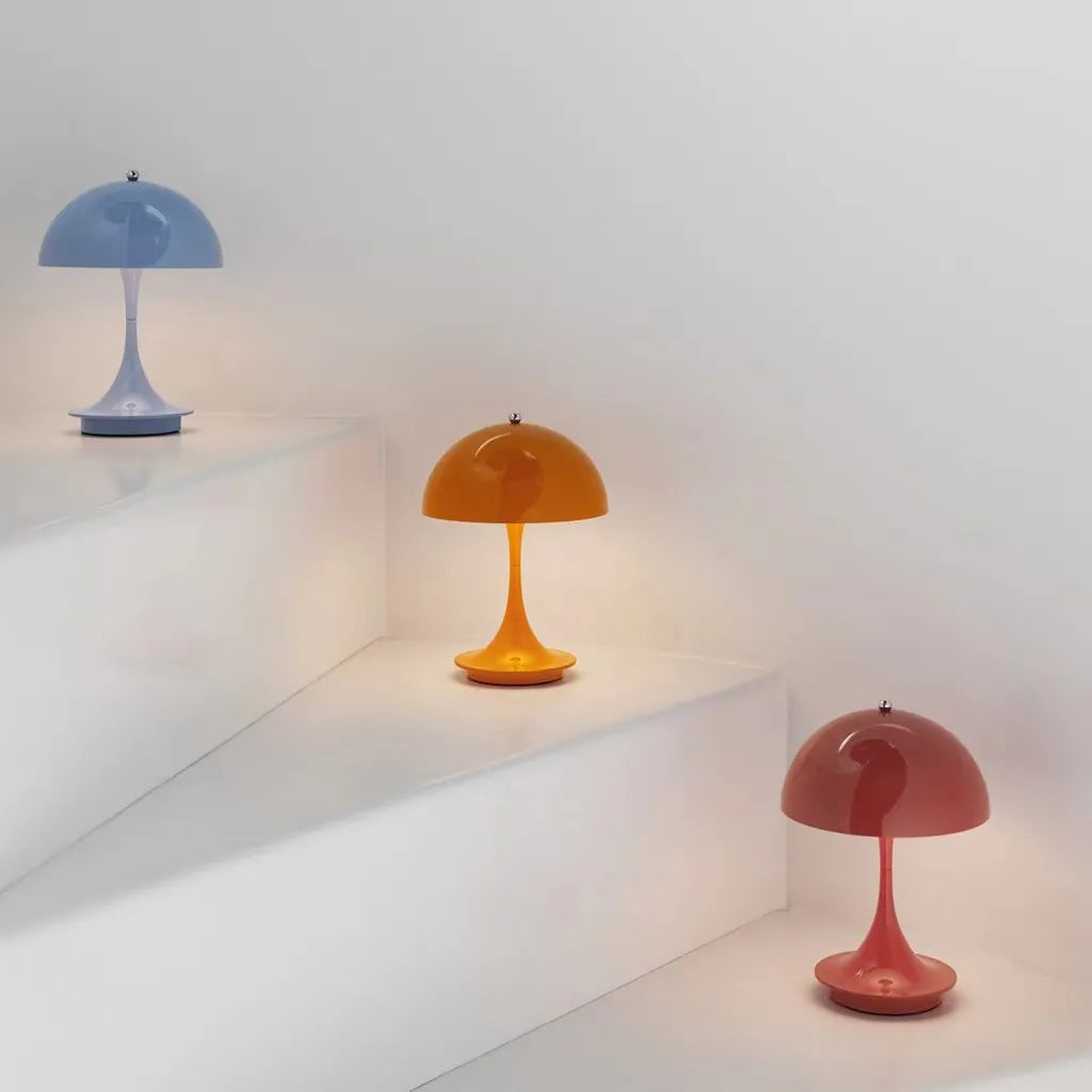 Cordless LED Table Lamp with Dimmable Brightness – Rechargeable and Portable Lighting Solution