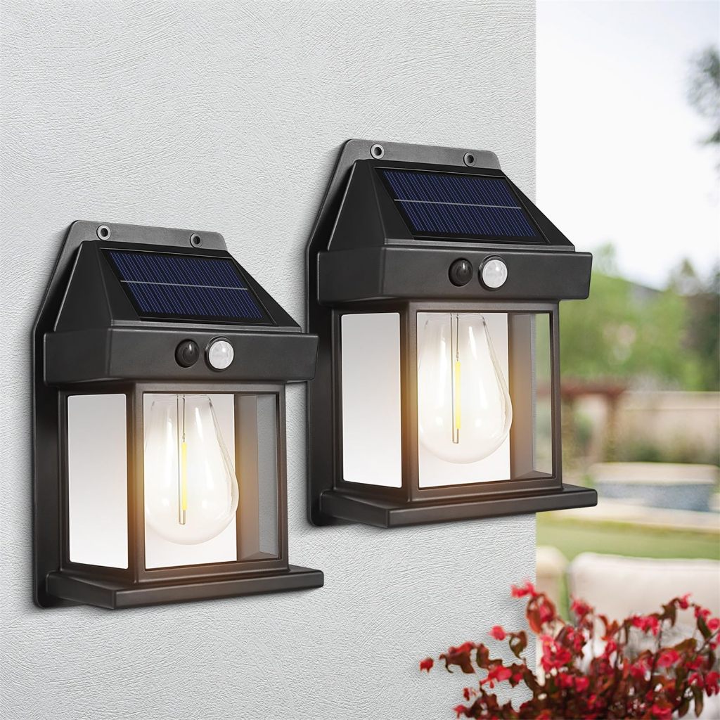 Durable Weatherproof Outdoor Wall Lamp with Modern Design for Garden and Patio Lighting