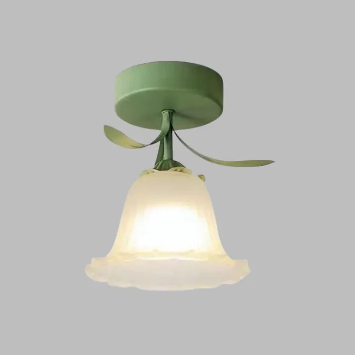 Elegant Tiffany Ceiling Light Fixture – Vintage Iron and Glass Design, 7.87 Diameter, E27 Bulb Base, CE/UL Certified
