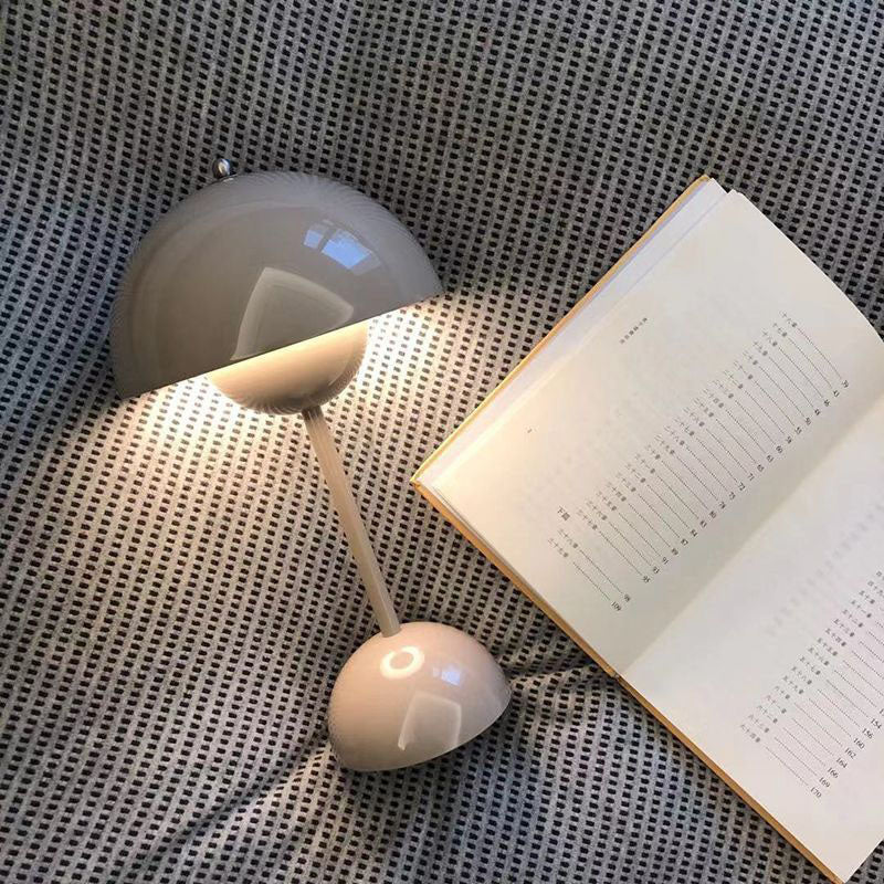 Elegant USB Rechargeable LED Table Lamp with Touch Control and Adjustable Brightness
