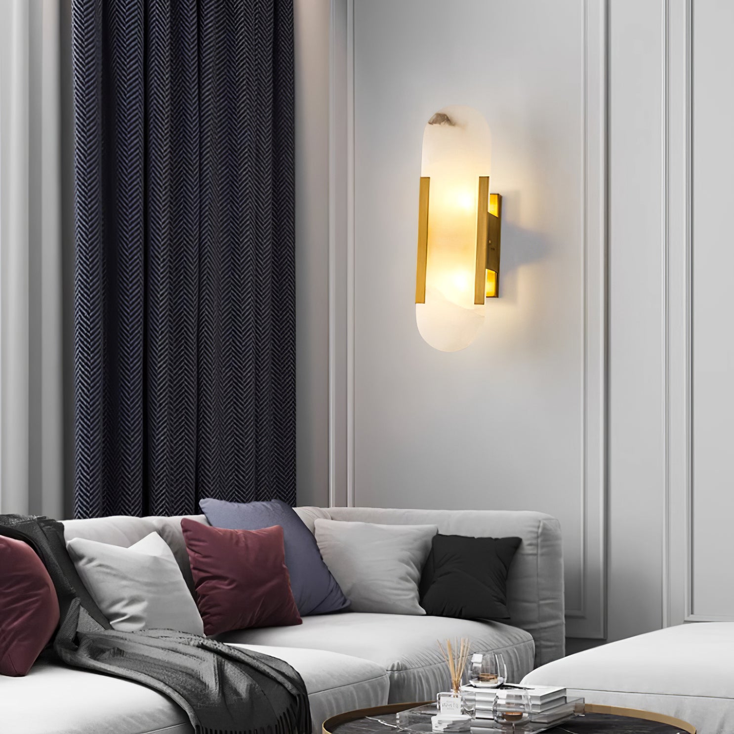 Alabaster Wall Lighting