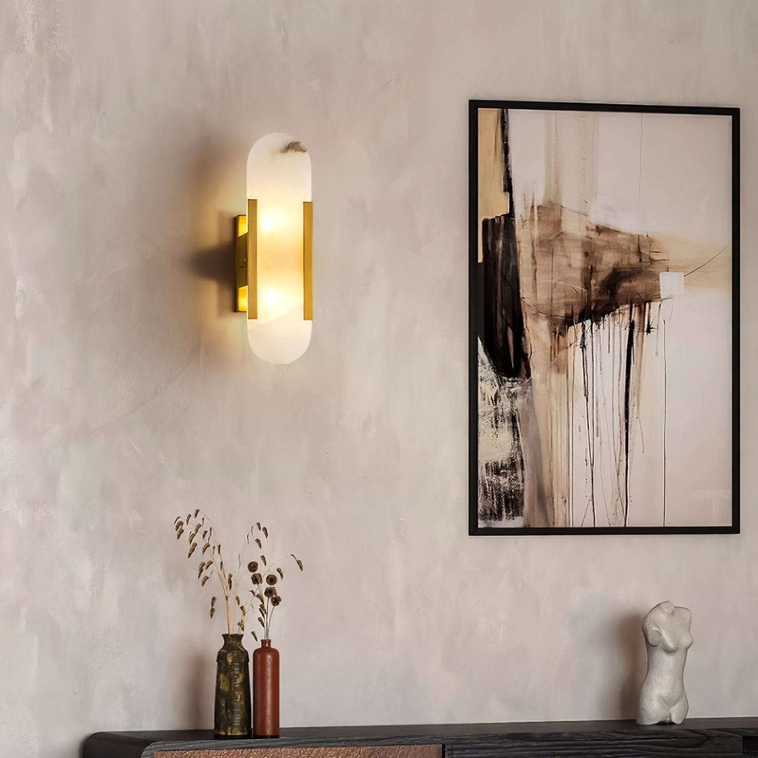 Alabaster Wall Lighting