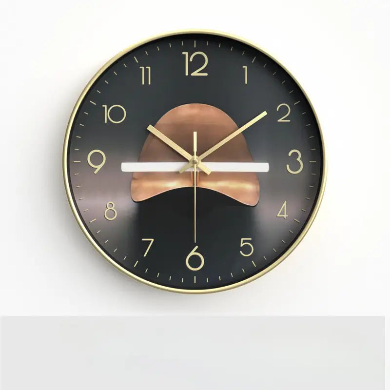 Large Modern Wall Clock with Silent Quartz Movement – Elegant Design for Kitchen and Living Spaces