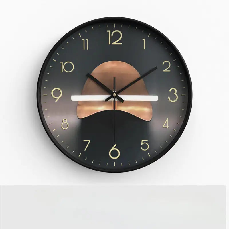 Large Modern Wall Clock with Silent Quartz Movement – Elegant Design for Kitchen and Living Spaces