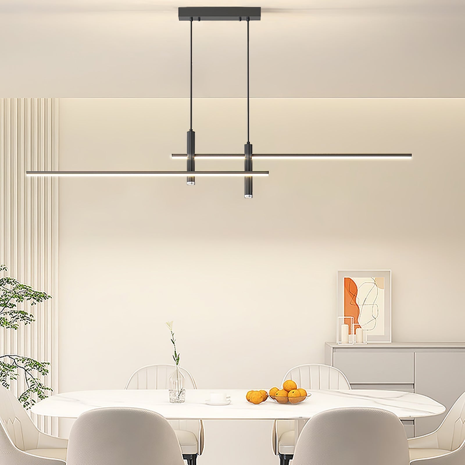 Pria Pendant Light Modern Linear Dining Room