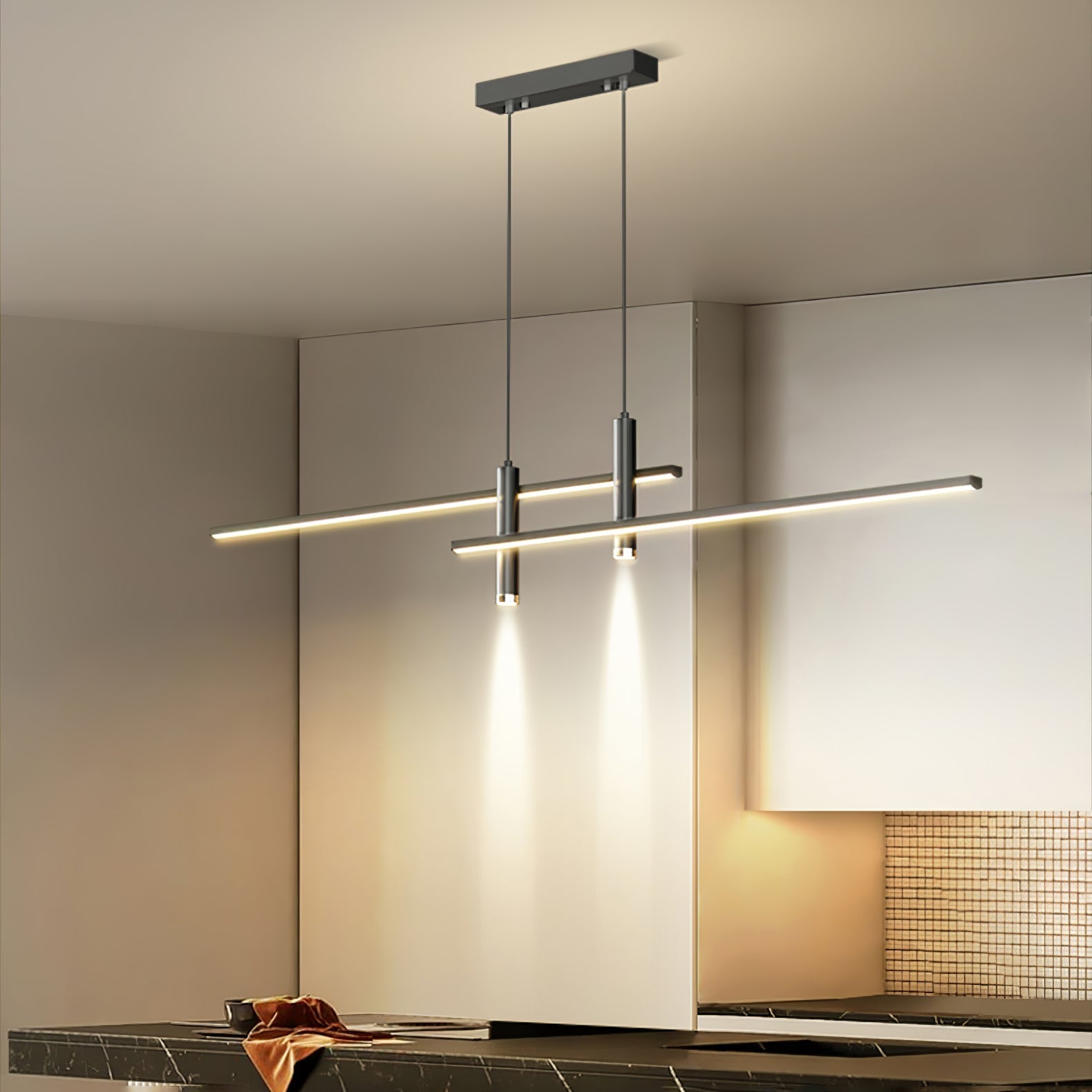 Pria Pendant Light Modern Linear Dining Room
