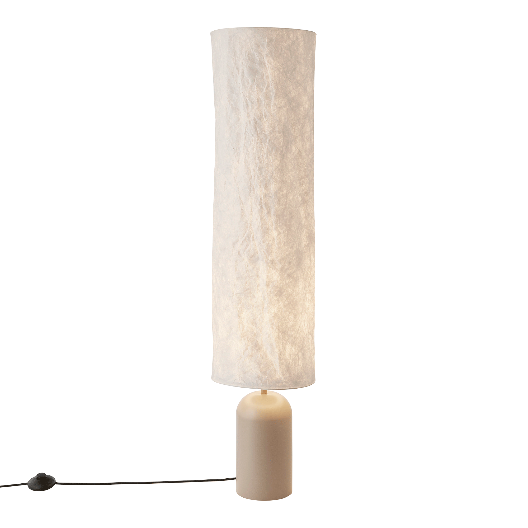 Modern Floor Lamp with Durable Tyvek Shade and Stylish Metal Base – Perfect Standing Lamp for Living Room and Cozy Reading Corners