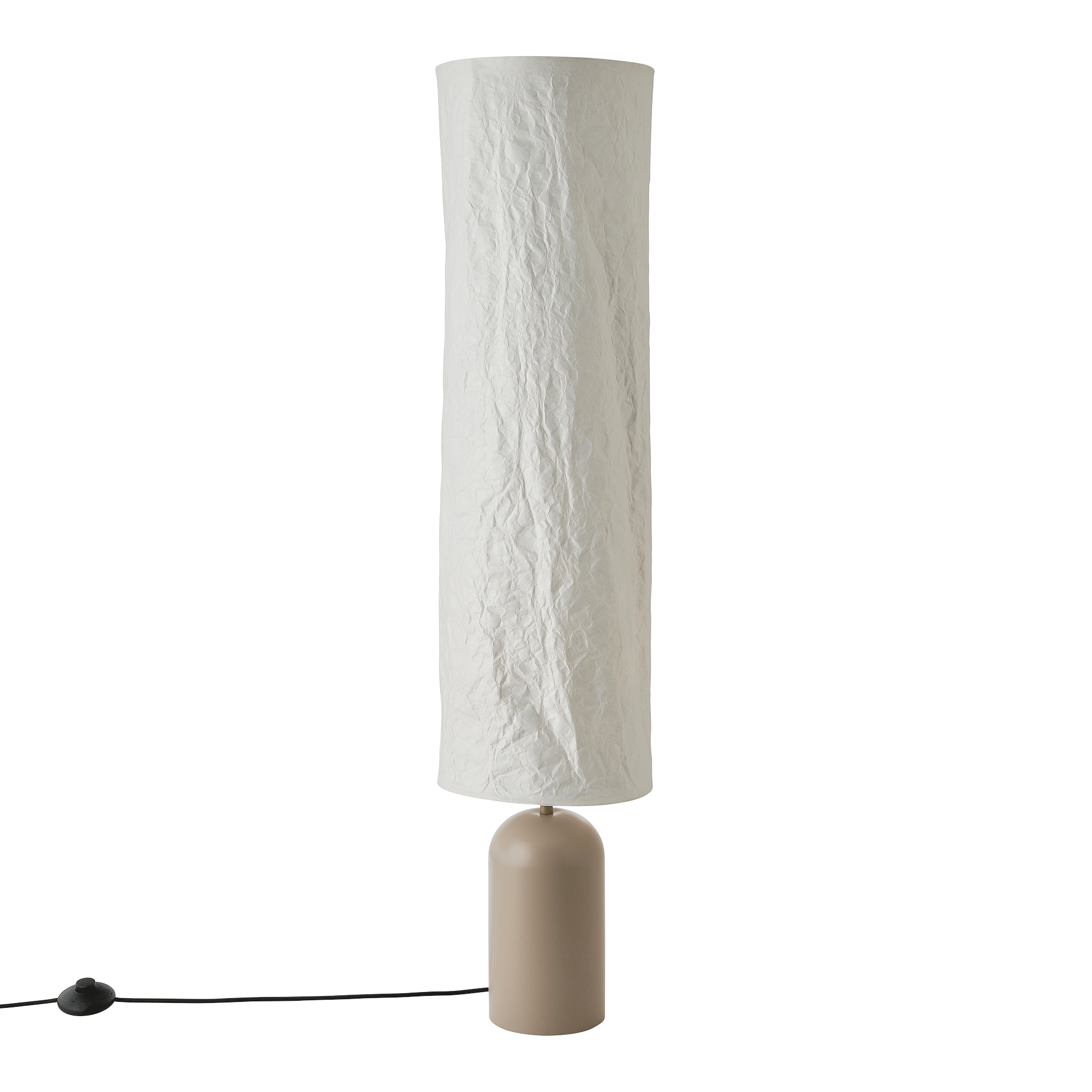 Modern Floor Lamp with Durable Tyvek Shade and Stylish Metal Base – Perfect Standing Lamp for Living Room and Cozy Reading Corners
