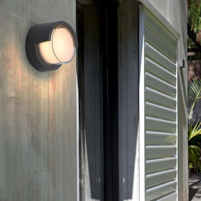 Motion Sensor Outdoor Wall Lamp with Waterproof Design and Energy Efficient LED Lighting