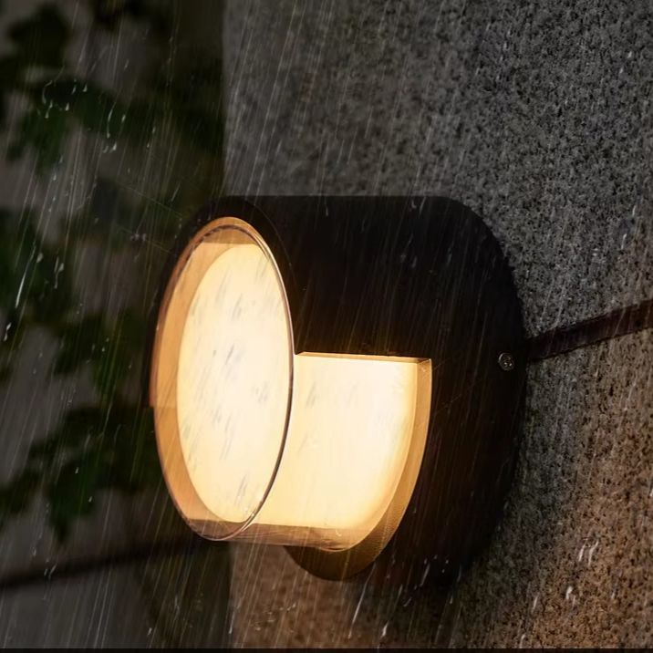 Motion Sensor Outdoor Wall Lamp with Waterproof Design and Energy Efficient LED Lighting