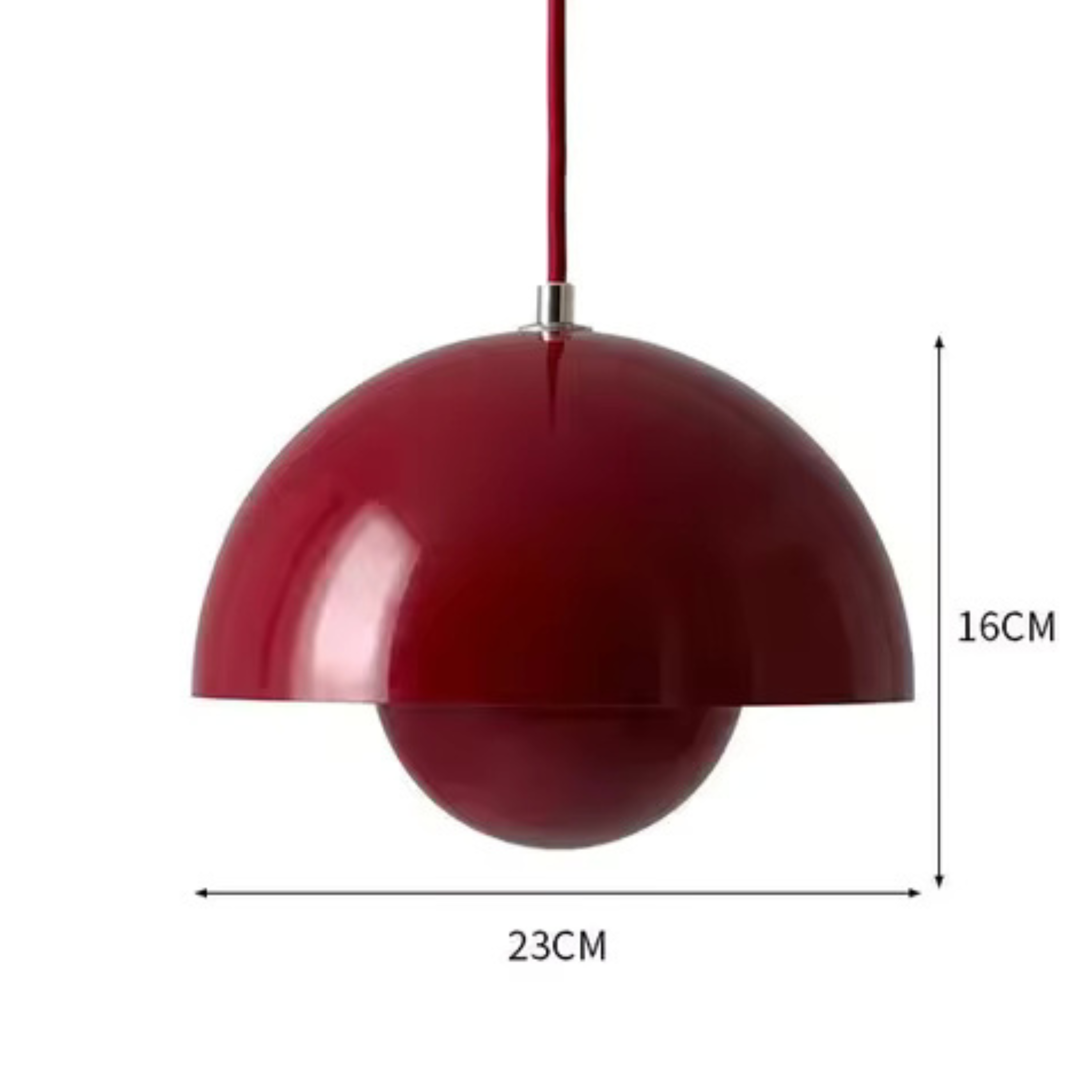Multicolored Pendant Light with Adjustable Brightness – Modern Metal Design for Kitchen, Dining, and Bedroom