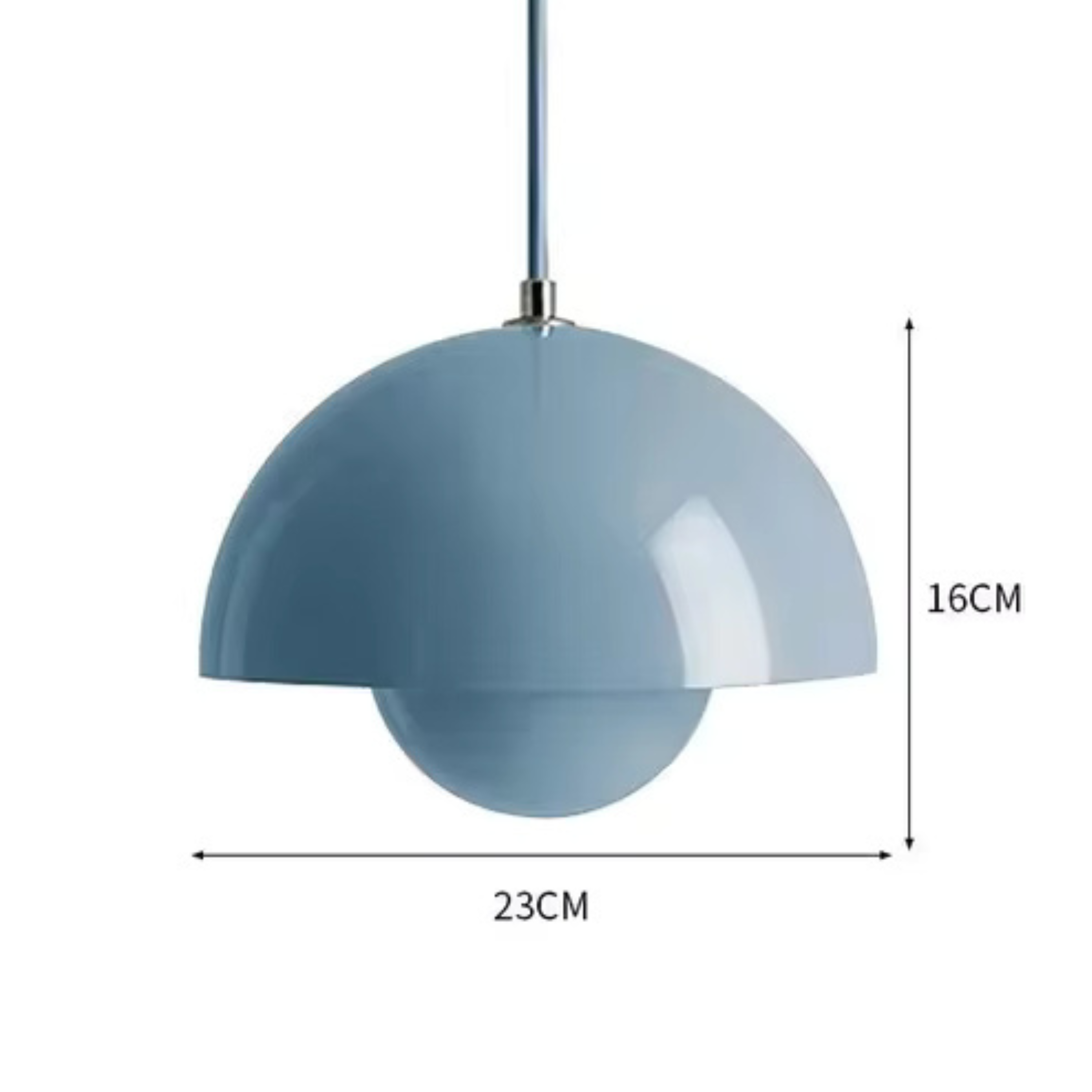 Multicolored Pendant Light with Adjustable Brightness – Modern Metal Design for Kitchen, Dining, and Bedroom