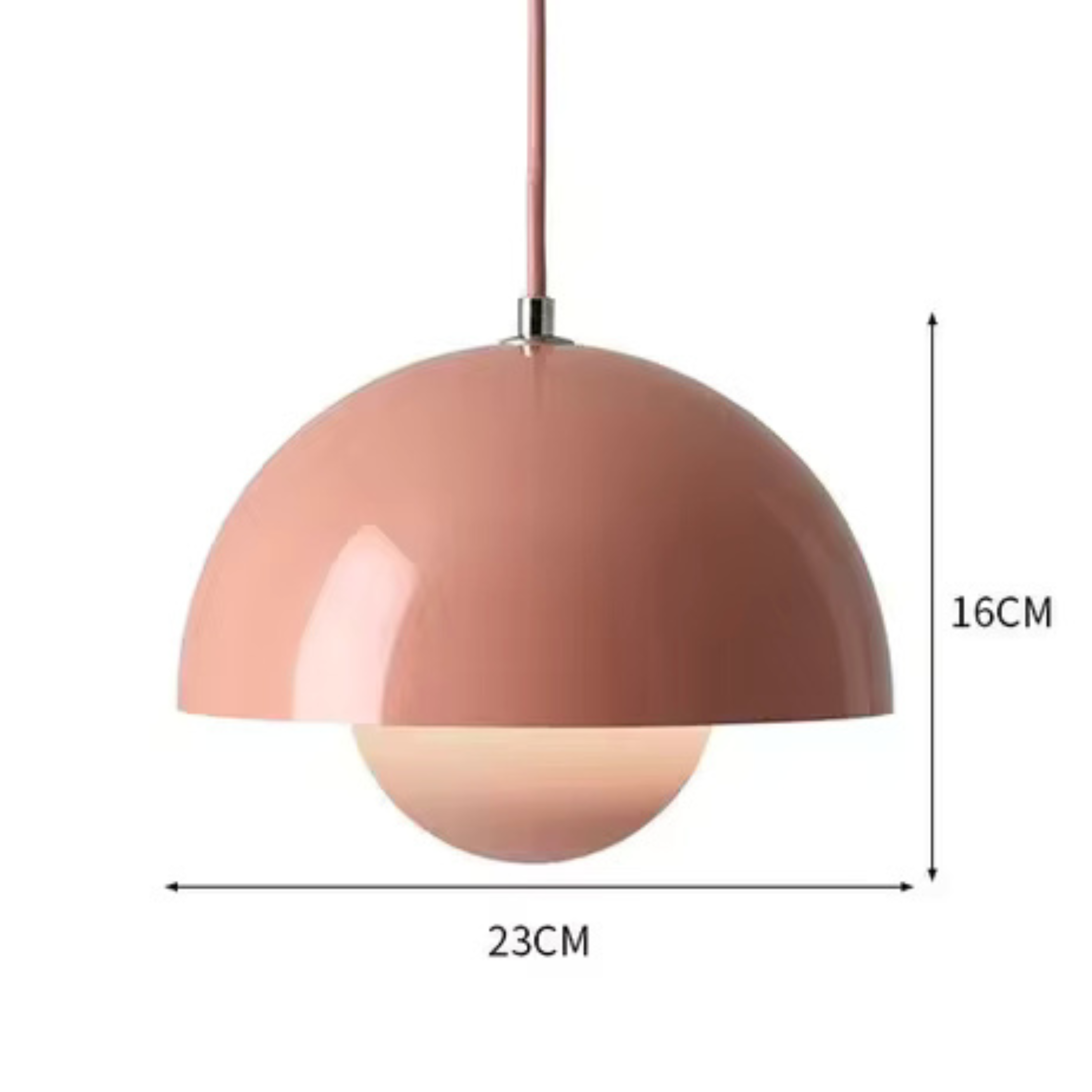 Multicolored Pendant Light with Adjustable Brightness – Modern Metal Design for Kitchen, Dining, and Bedroom