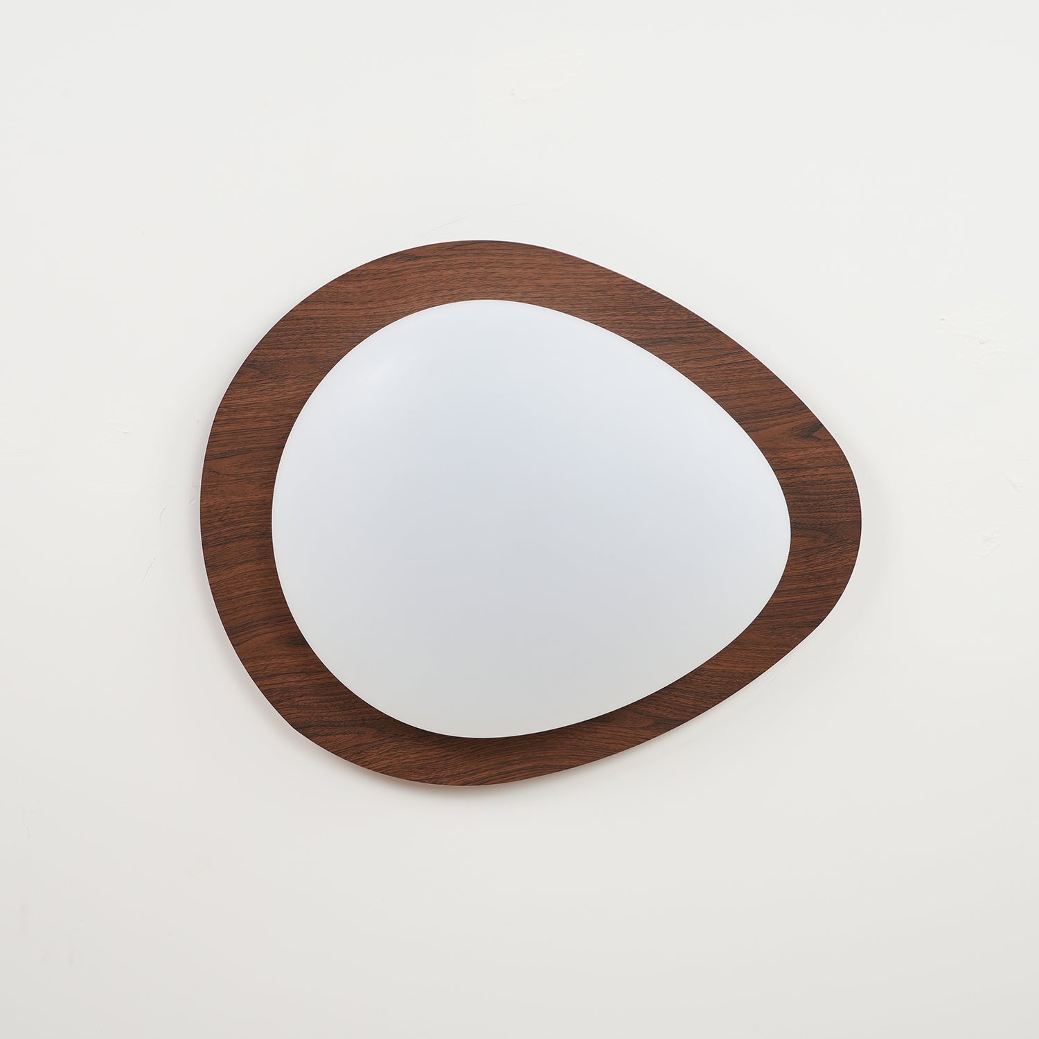 Quizz Pebble Walnut Ceiling Light