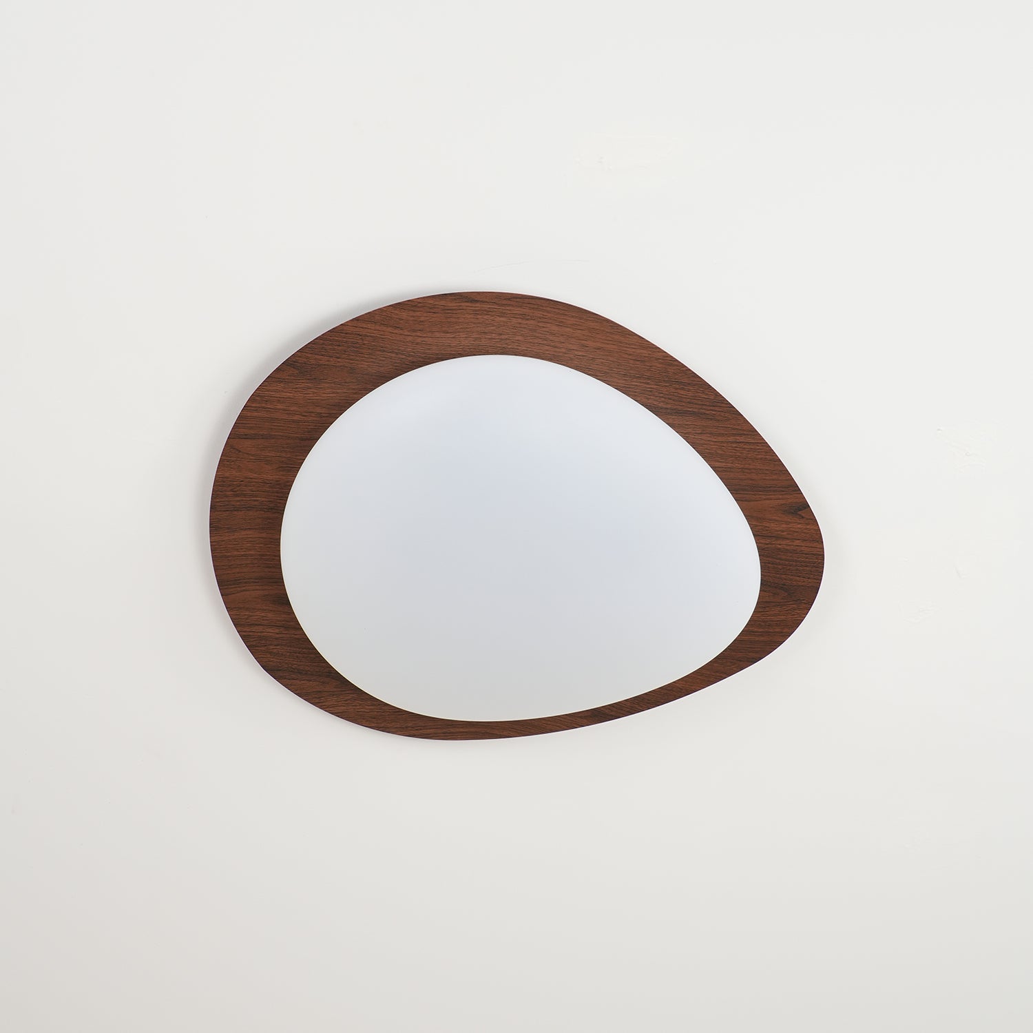 Quizz Pebble Walnut Ceiling Light
