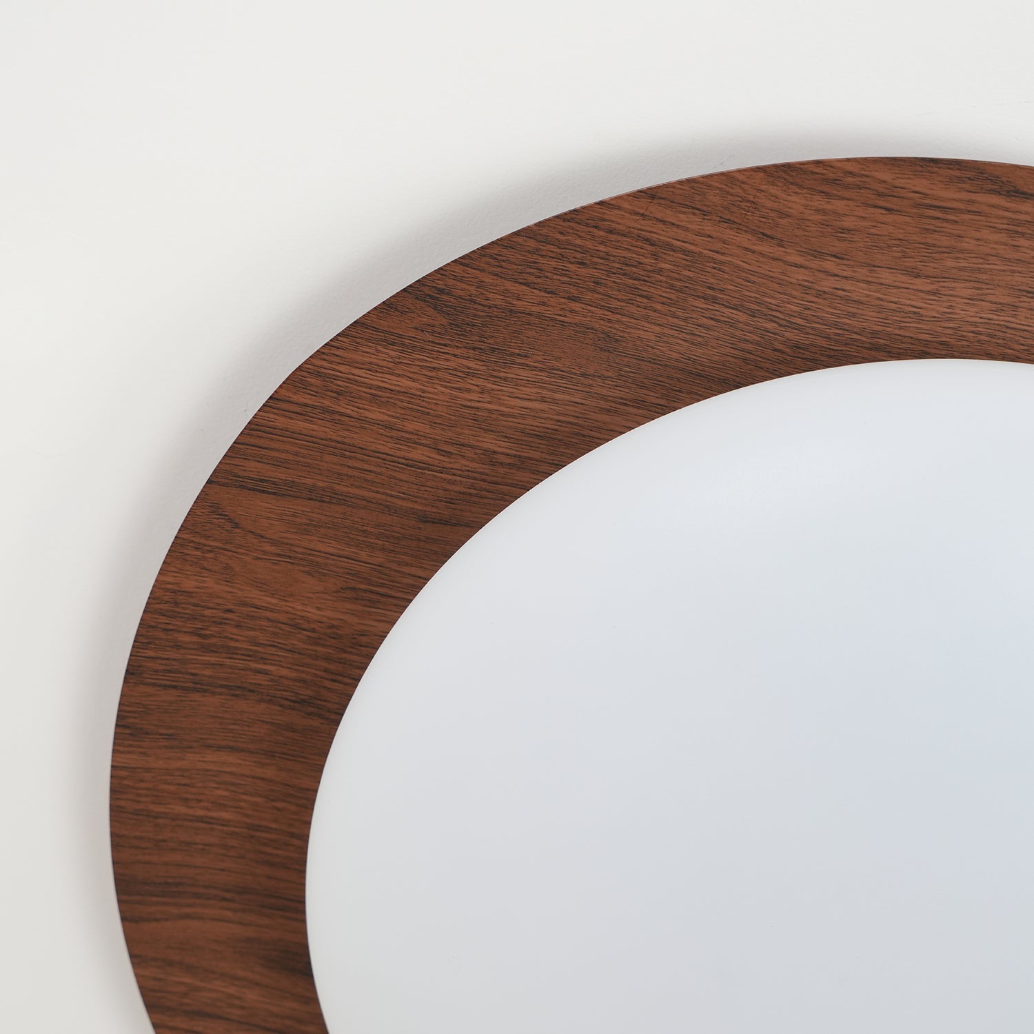 Quizz Pebble Walnut Ceiling Light