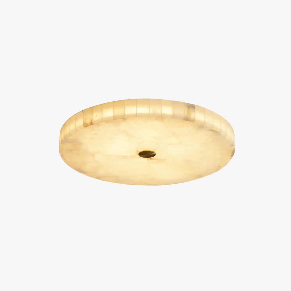 Digg Round Alabaster Ceiling Lamp