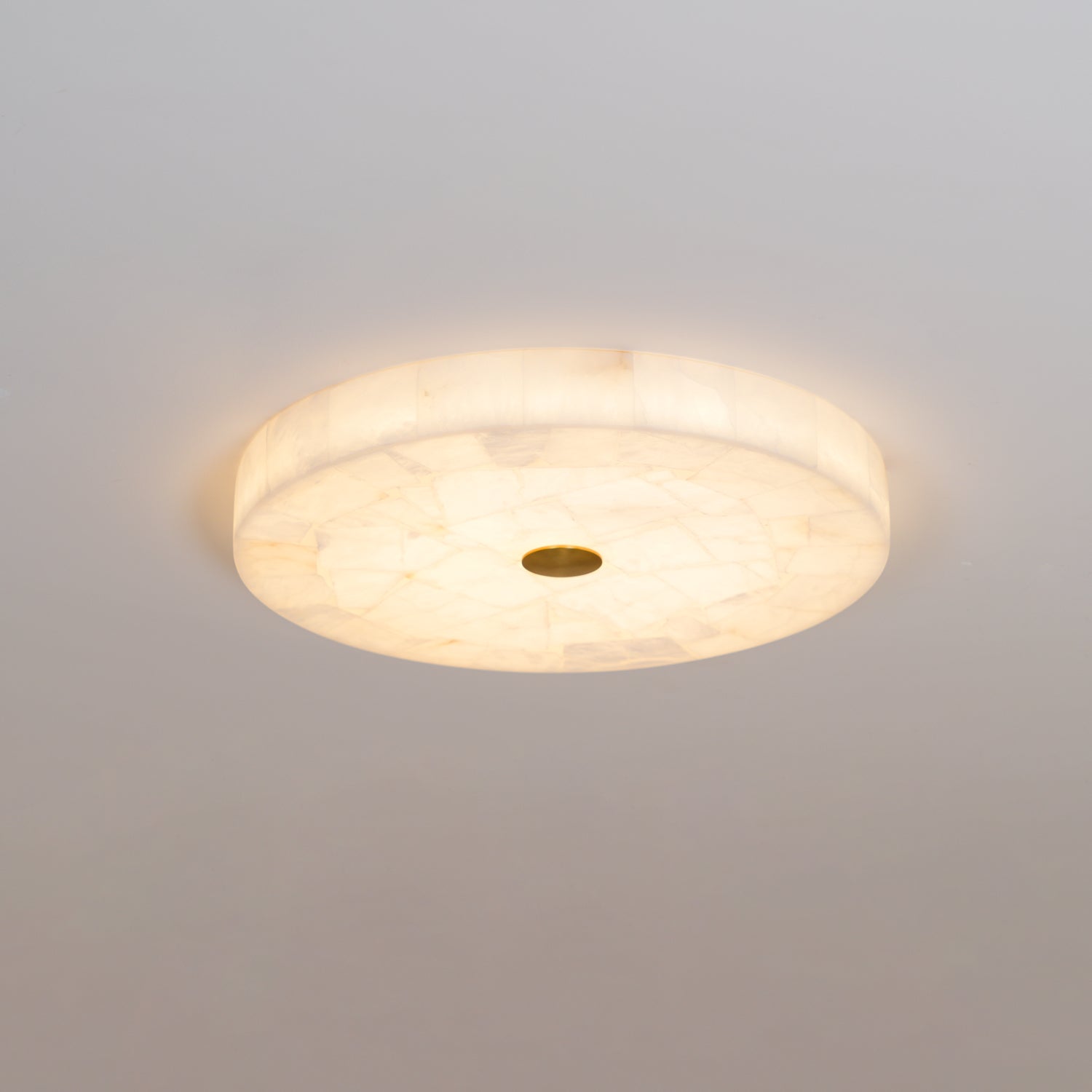 Digg Round Alabaster Ceiling Lamp