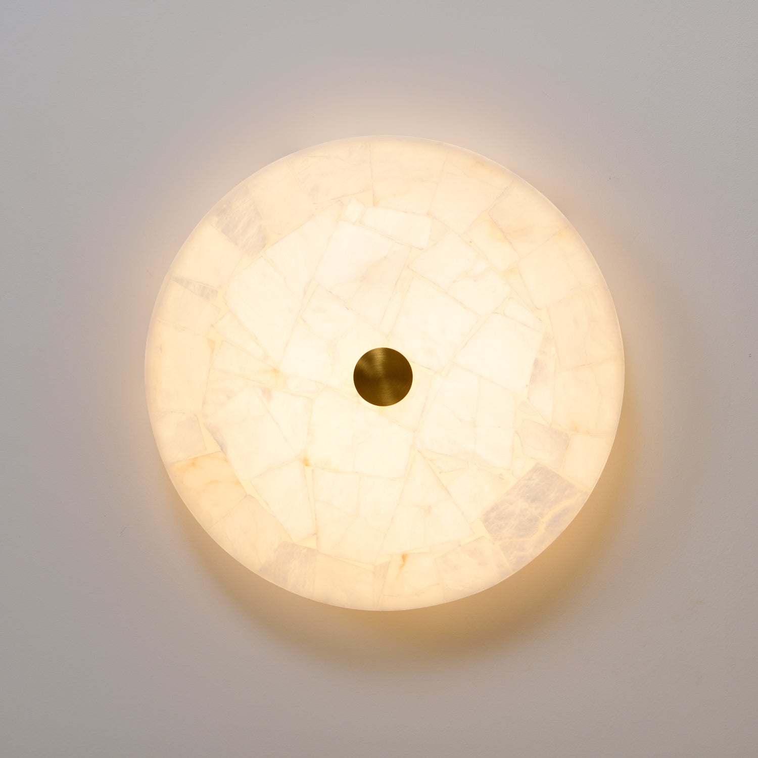 Digg Round Alabaster Ceiling Lamp