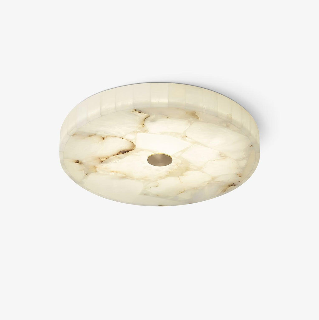 Digg Round Alabaster Ceiling Lamp