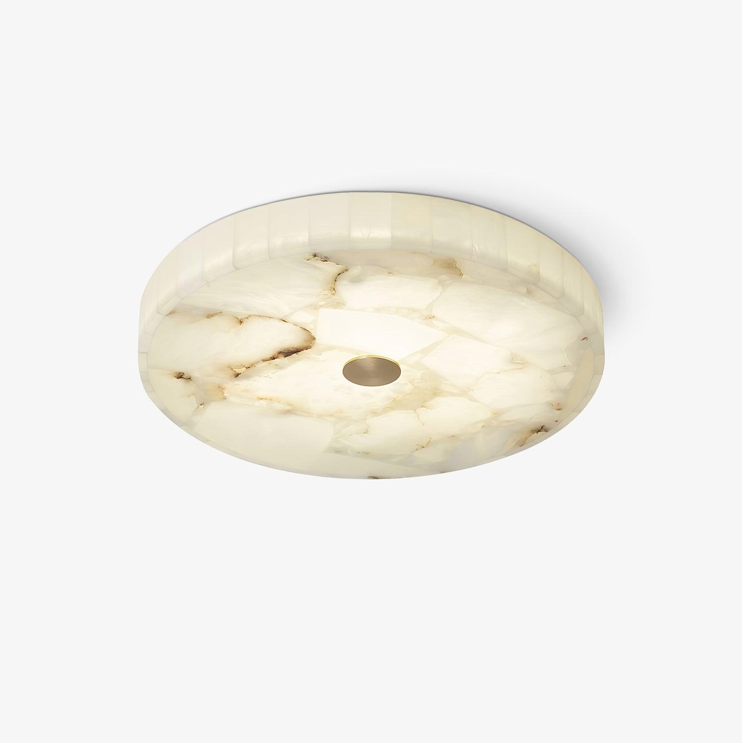 Digg Round Alabaster Ceiling Lamp