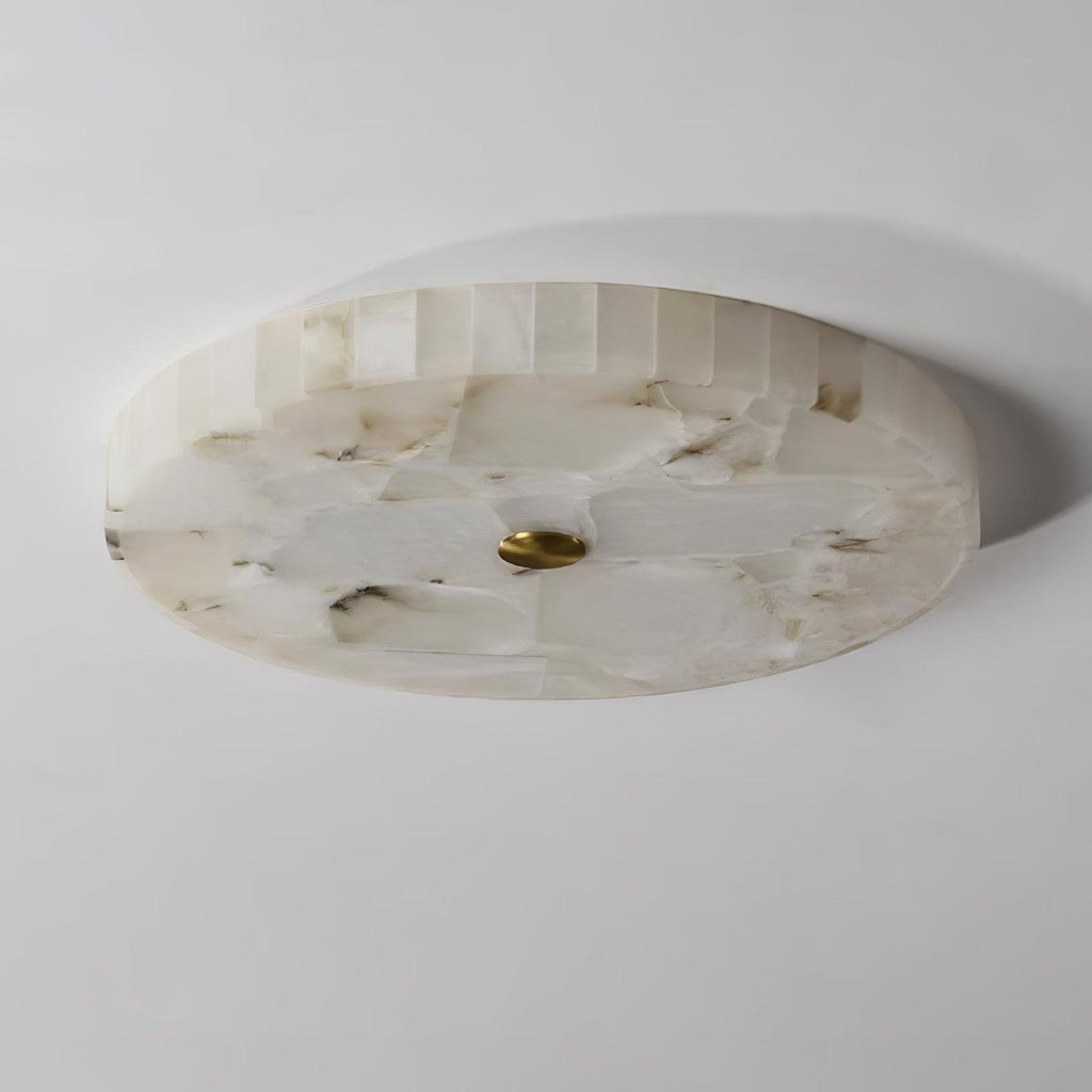 Digg Round Alabaster Ceiling Lamp