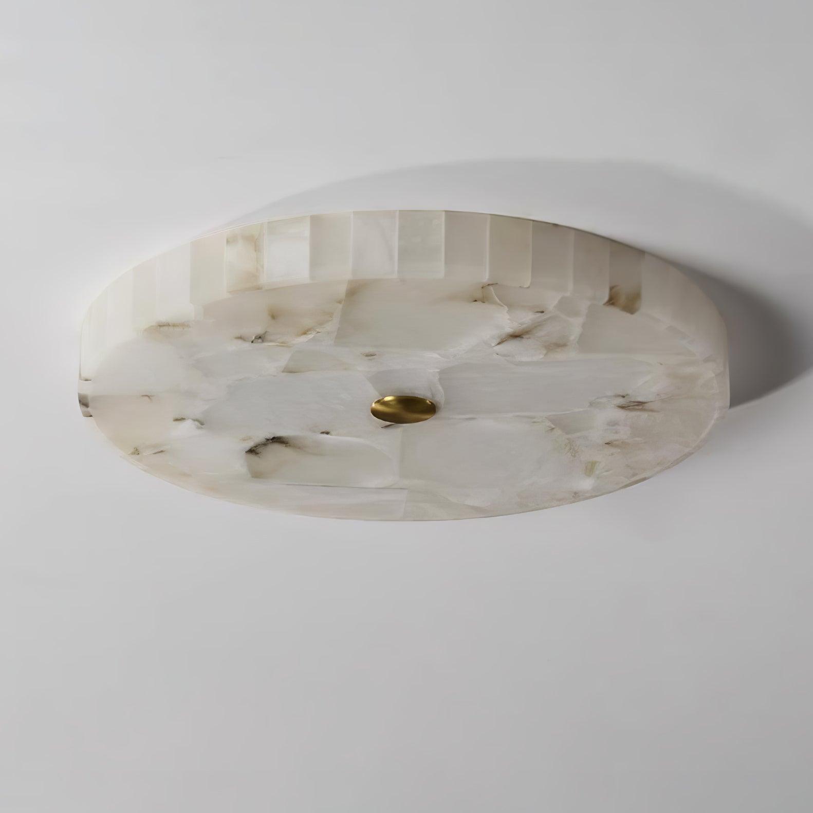 Digg Round Alabaster Ceiling Lamp