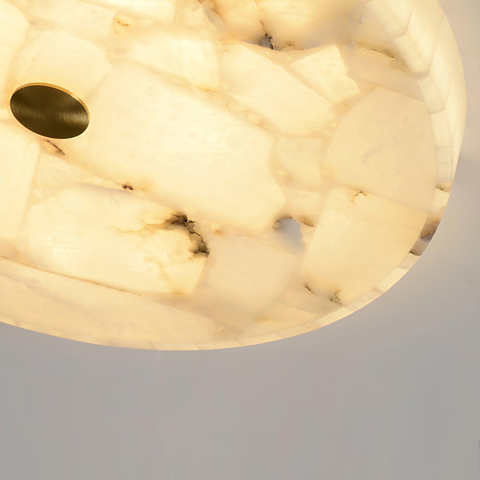 Digg Round Alabaster Ceiling Lamp