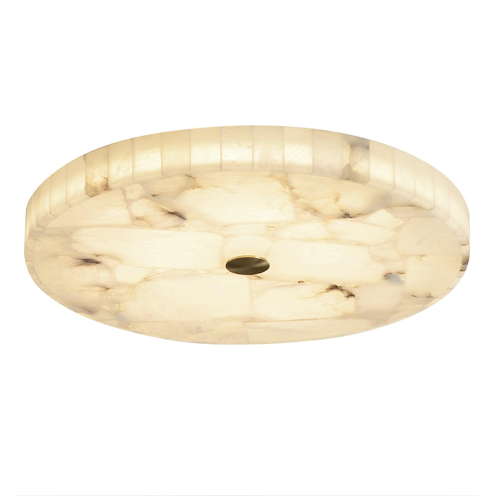 Digg Round Alabaster Ceiling Lamp