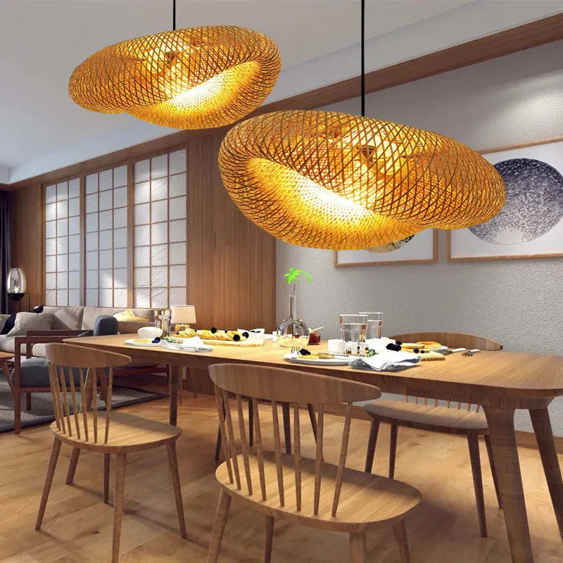 Ella Bamboo Chandelier Collection