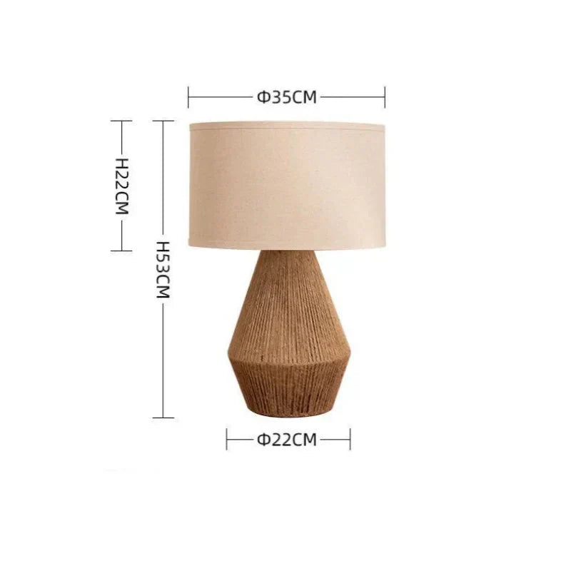 Amber Table Lamp