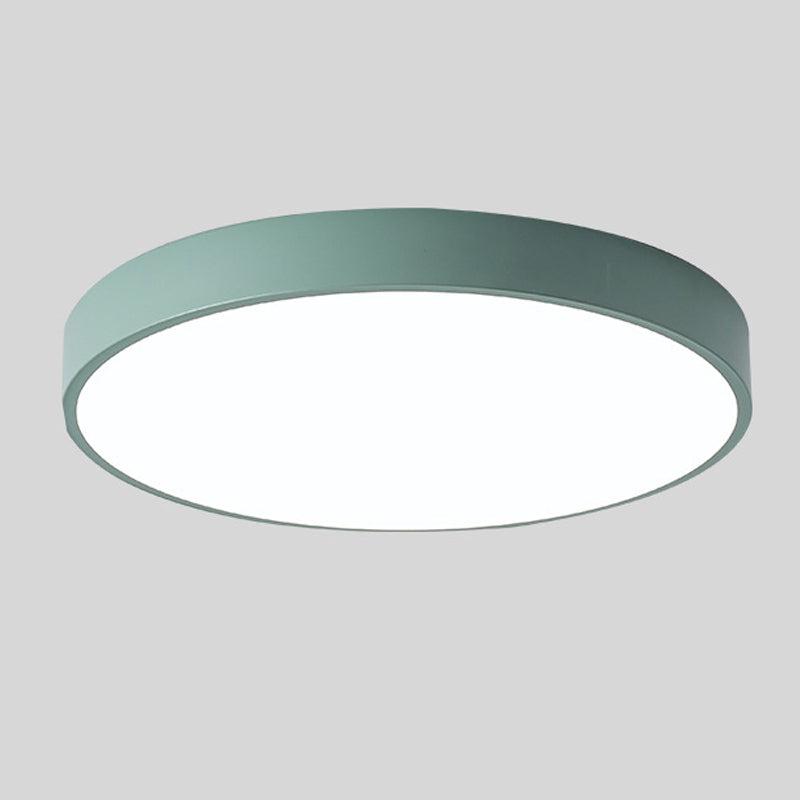Scandinavian Ceiling Light with LED and Wooden Finish – Modern Macaron Design for Cozy Illumination
