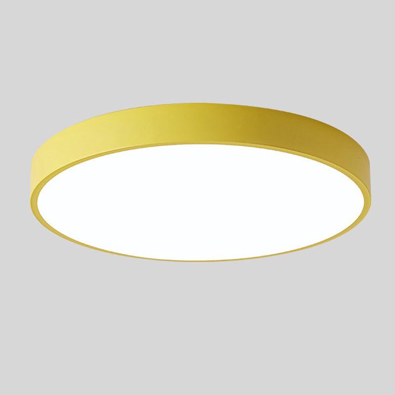 Scandinavian Ceiling Light with LED and Wooden Finish – Modern Macaron Design for Cozy Illumination