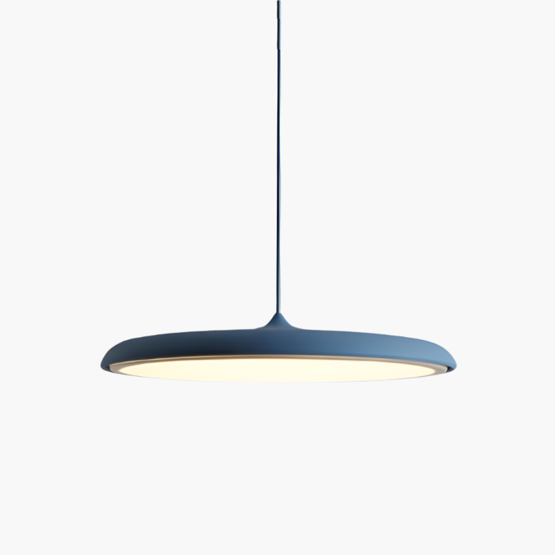 Scandinavian LED Pendant Light – Minimalist Hanging Light for Kitchen and Modern Interiors, 30 cm Diameter, Energy-Efficient Design