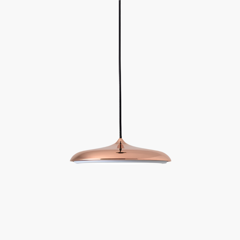 Scandinavian LED Pendant Light – Minimalist Hanging Light for Kitchen and Modern Interiors, 30 cm Diameter, Energy-Efficient Design